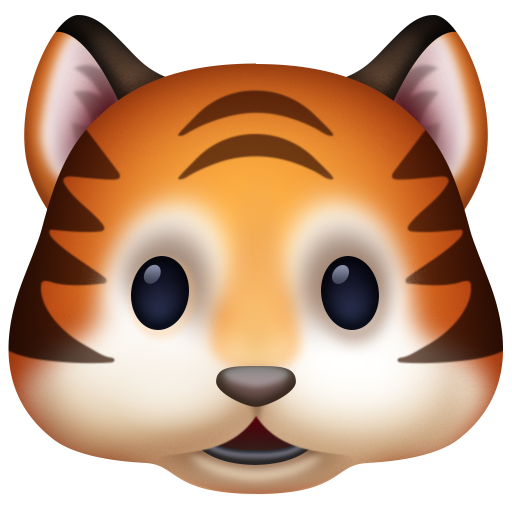rosto de tigre as rendered by Facebook