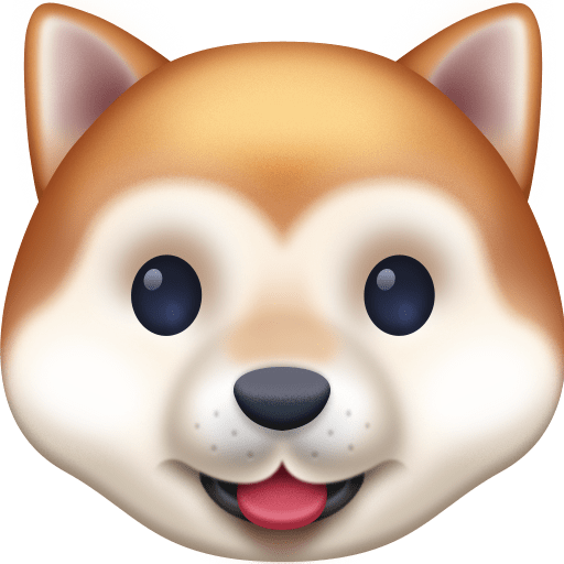 muso di cane as rendered by Facebook