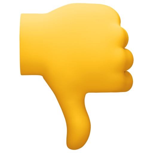 pollice verso as rendered by Facebook