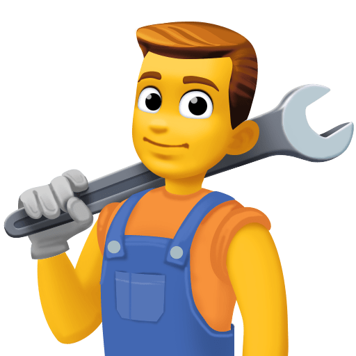 man mechanic as rendered by Facebook
