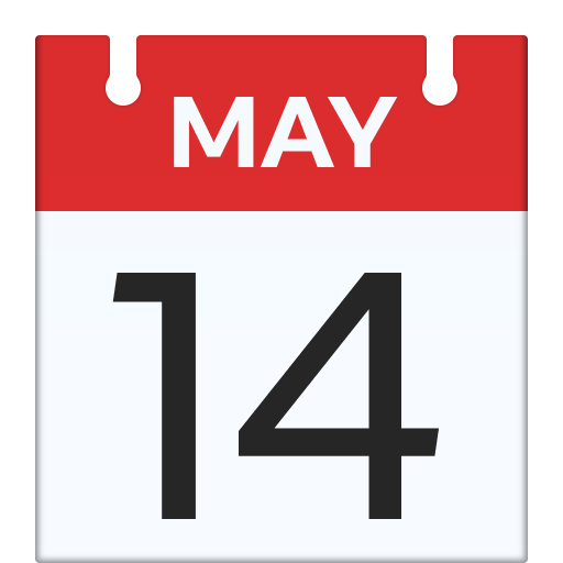 calendar as rendered by Facebook