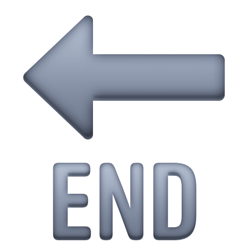 END-Pfeil as rendered by Facebook