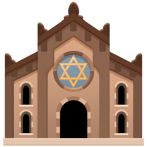 synagogue as rendered by Facebook
