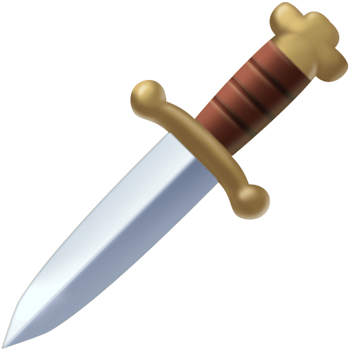 dagger as rendered by Facebook