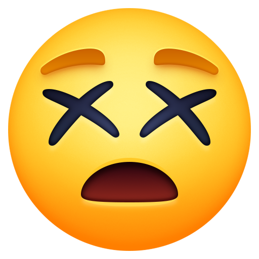 Face with Crossed-Out Eyes, the design in this release