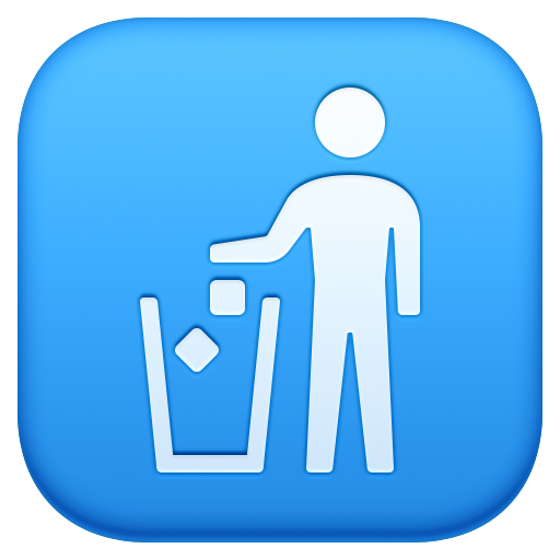 Litter in Bin Sign, the design in this release