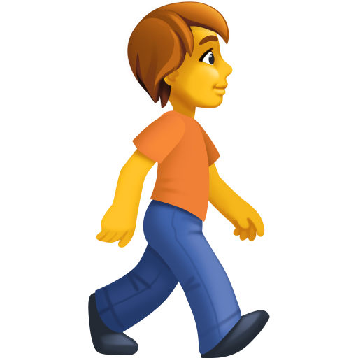 Person Walking Facing Right, the design in this release
