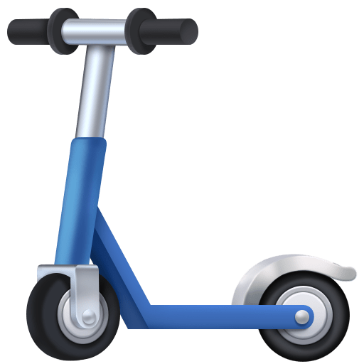 kick scooter as rendered by Facebook