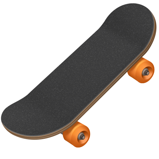 skateboard as rendered by Facebook