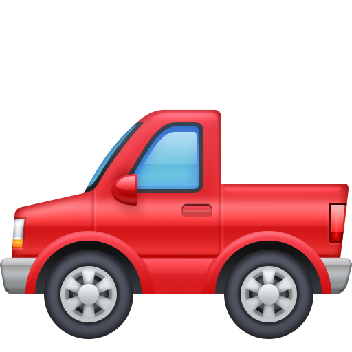 pickup truck as rendered by Facebook