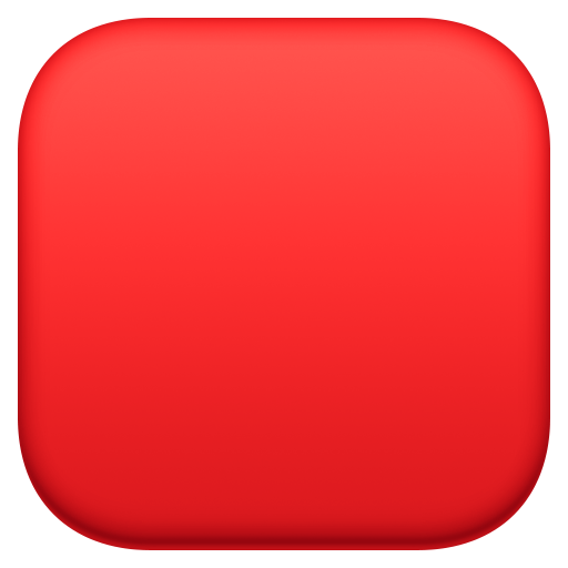 red square as rendered by Facebook