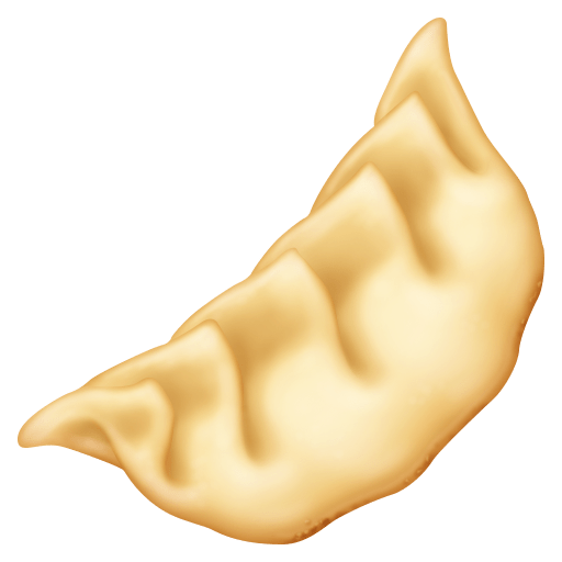 dumpling as rendered by Facebook