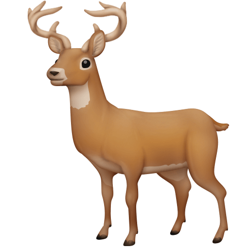 deer as rendered by Facebook