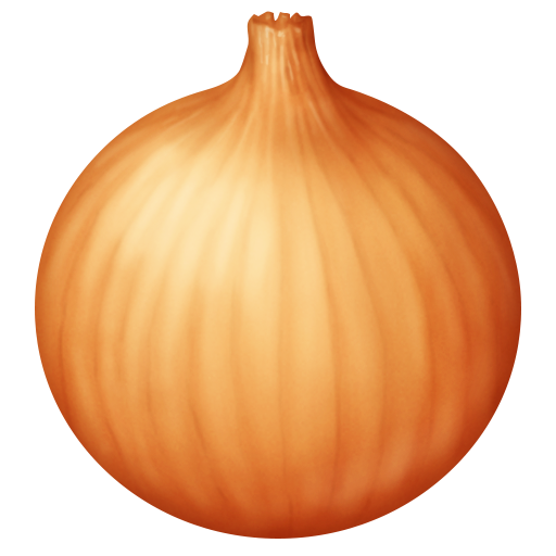 onion as rendered by Facebook