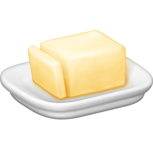 butter as rendered by Facebook