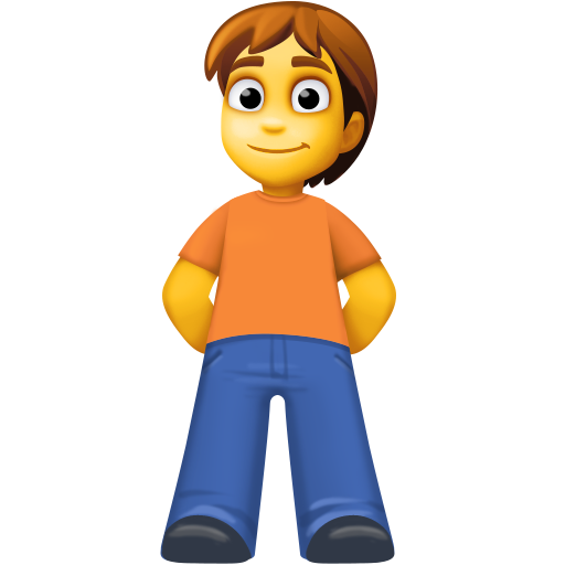 person standing as rendered by Facebook