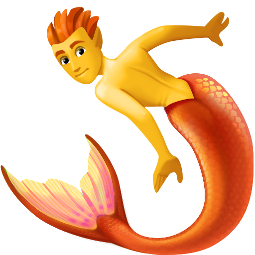 merperson as rendered by Facebook