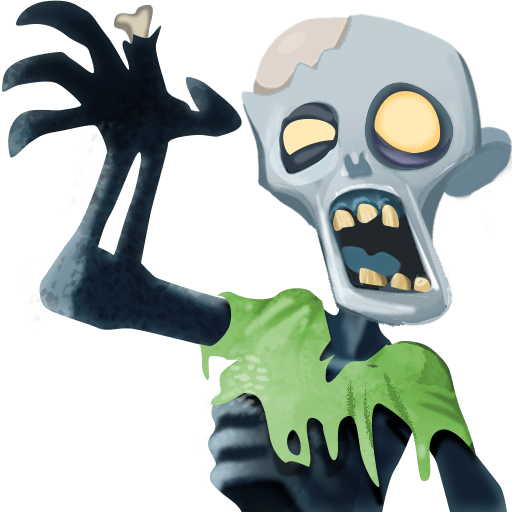 man zombie as rendered by Facebook