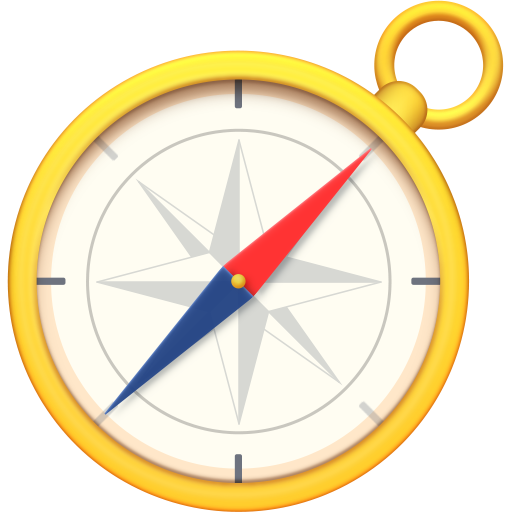 compass as rendered by Facebook