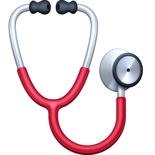 stethoscope as rendered by Facebook