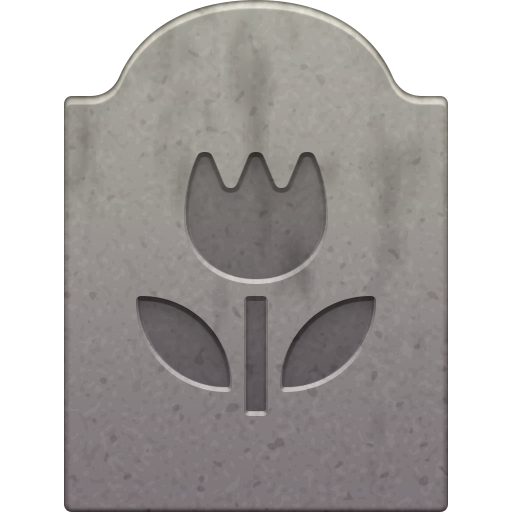 headstone as rendered by Facebook