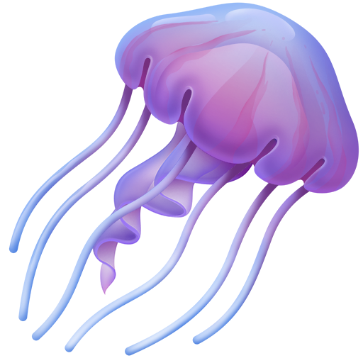 jellyfish as rendered by Facebook