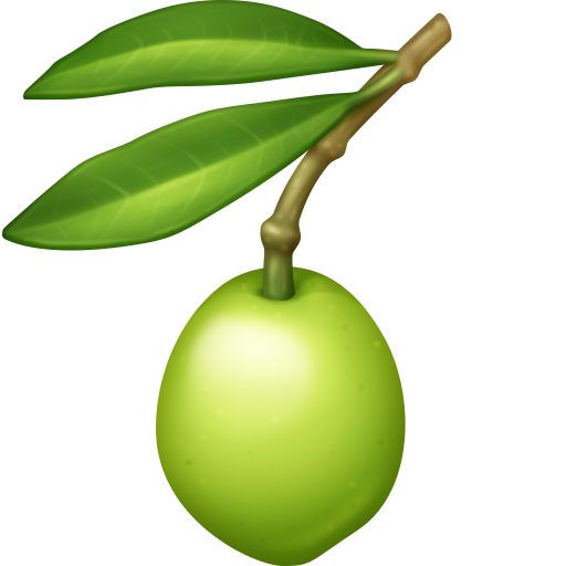 olive as rendered by Facebook
