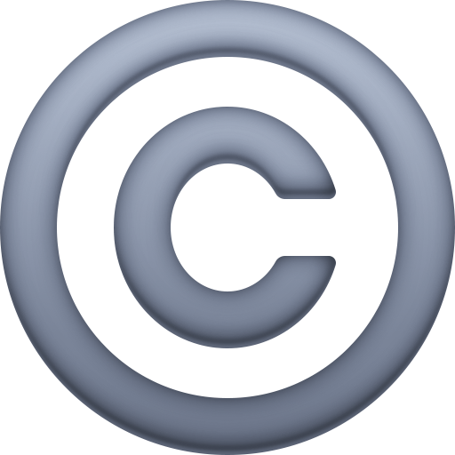 copyright as rendered by Facebook