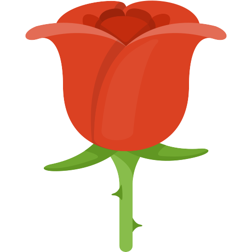Rose as drawn by Facebook in 2.0