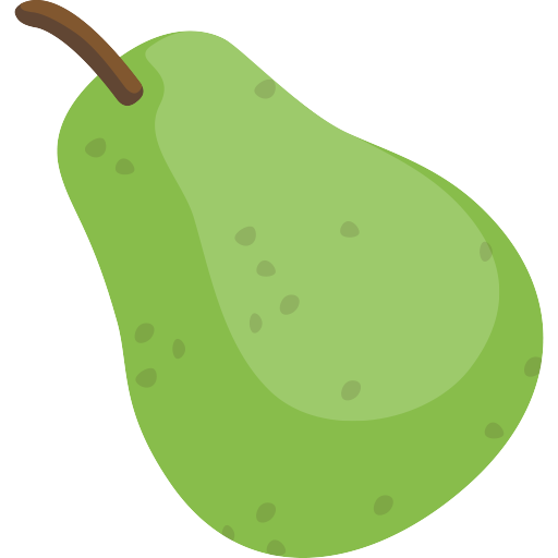 Pear as drawn by Facebook in 2.0