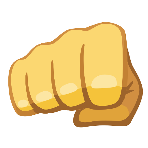 Oncoming Fist, the design in this release