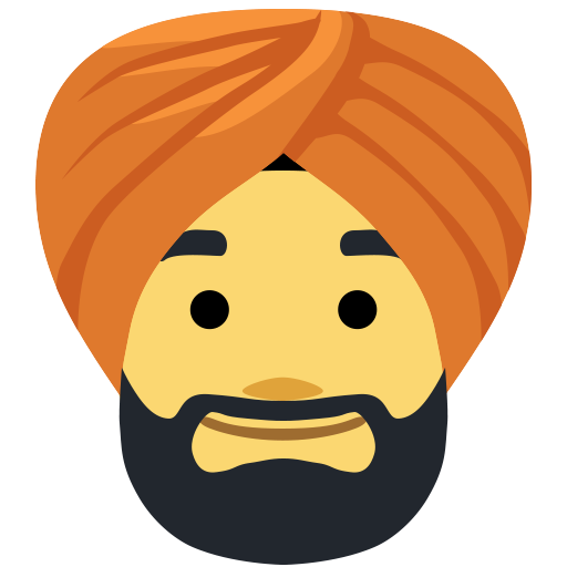 Person Wearing Turban, the design in this release
