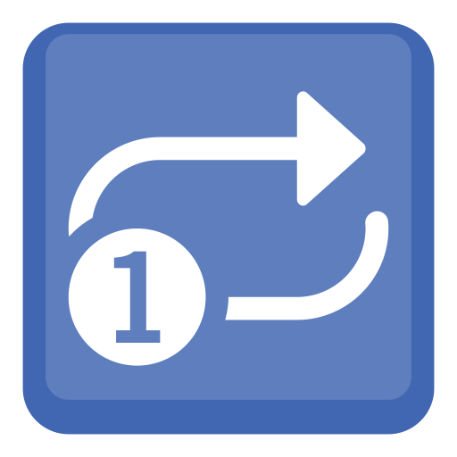 Repeat Single Button as drawn by Facebook in 2.0
