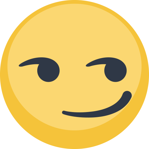 Smirking Face, the design in this release