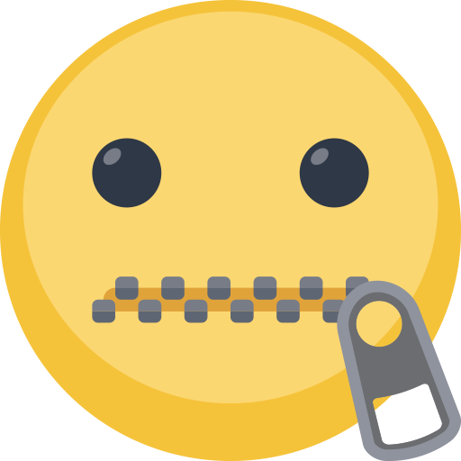 Zipper-Mouth Face, the design in this release