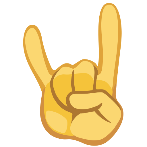 Sign of the Horns, the design in this release