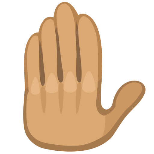 Raised Back of Hand: Medium Skin Tone, the design in this release