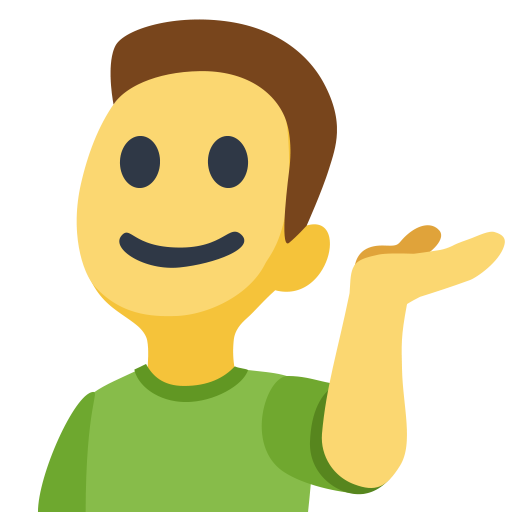 Man Tipping Hand, the design in this release