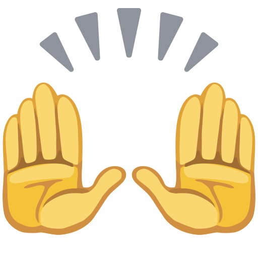 Raising Hands as drawn by Facebook in 2.1