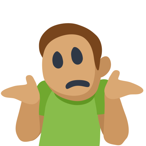 Man Shrugging: Medium Skin Tone, the design in this release