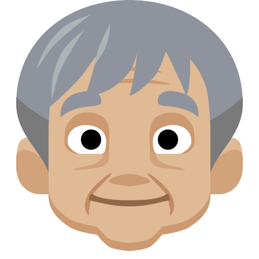 Older Person: Medium-Light Skin Tone, the design in this release