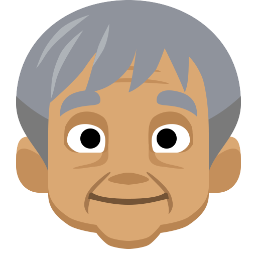 Older Person: Medium Skin Tone, the design in this release