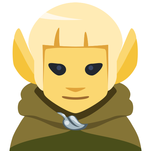 Elf as drawn by Facebook in 2.1