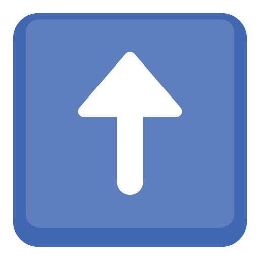 Up Arrow as drawn by Facebook in 2.1