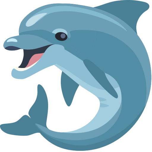 Dolphin as drawn by Facebook in 2.2.1