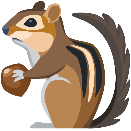 Chipmunk as drawn by Facebook in 2.2.1