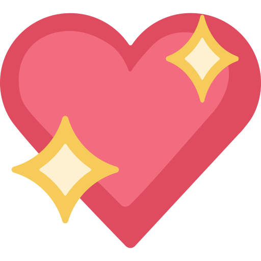 Sparkling Heart, the previous design