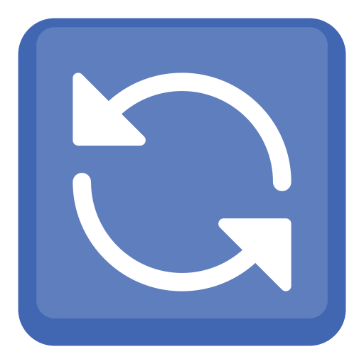 Counterclockwise Arrows Button as drawn by Facebook in 2.2.1
