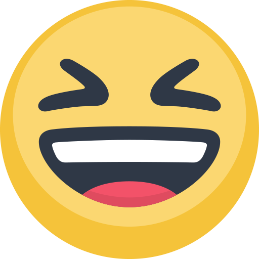 Grinning Squinting Face, the previous design