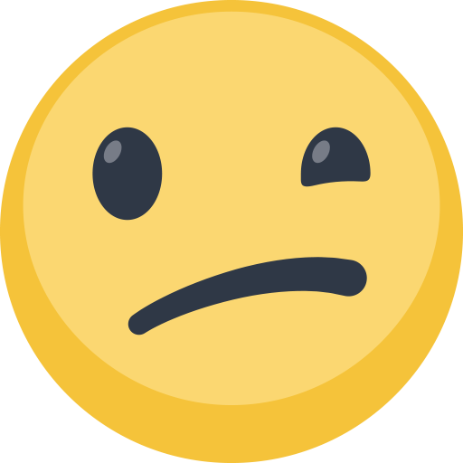 Confused Face, the previous design